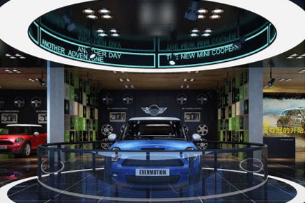 浙江舟山汽車展廳設(shè)計(jì)